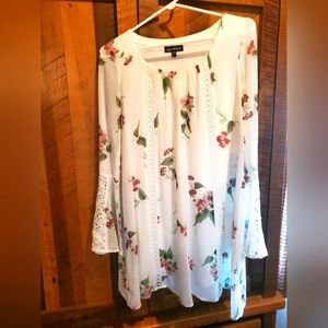 Floral Dress Shirt